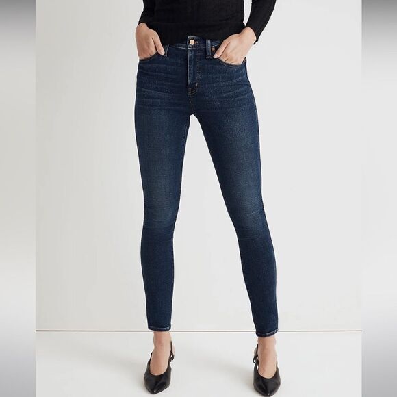 Madewell 10” hi-rise skinny jeans size 26. Excellent pre-owned. - Picture 4 of 12